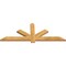 Ekena Millwork Kennewick Rough Sawn Timber Gable Bracket, Western Red Cedar, 60"W x 22"H x 2"D x 4"F, 9/12 Pitch GBW060X22X0204KEN00RWR - alternate 2